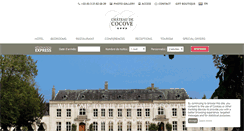 Desktop Screenshot of chateaudecocove.com